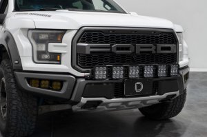 Ford Raptor LED Light Bar Kit - Diode Dynamics - SS5 Grille CrossLink - White - `17-`20